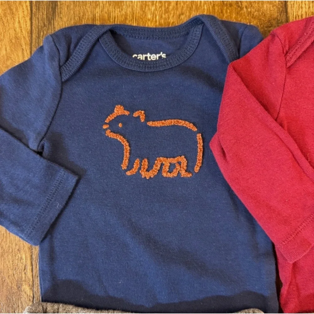Baby Boy 3 Months Outfits Jeans‎ Pants Long Sleeved Bpdysuits Shirts Clothes Lot